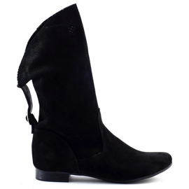 Olivier Prolamovaná Elena boty černé černý
