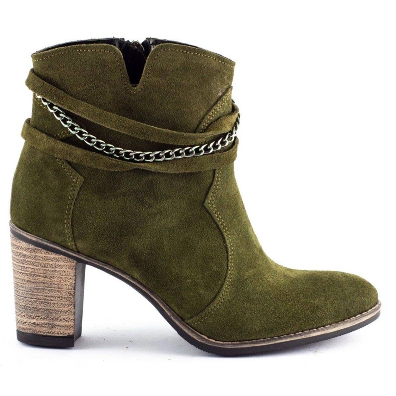 Olivier Boty s řetízkem Megi zelené zelená Olivier Boty s řetízkem Megi zelené zelená