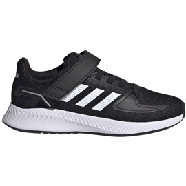 Dětské boty Adidas Runfalcon 2.0 černé FZ0113 bílý černý