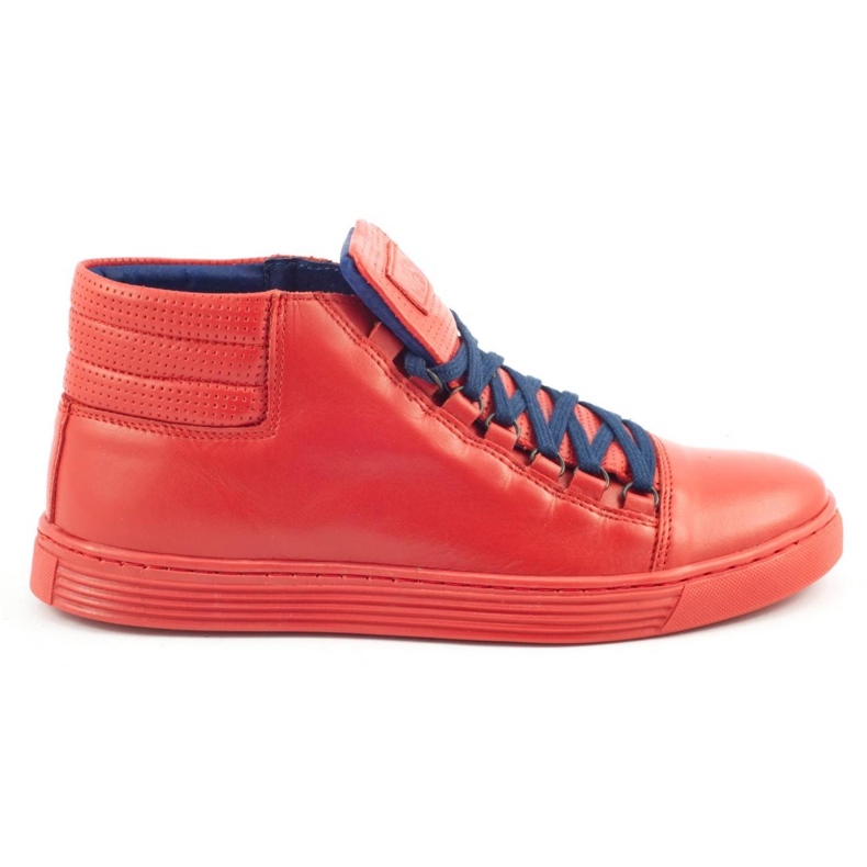 KENT 304 pánská obuv pro volný čas červená červené