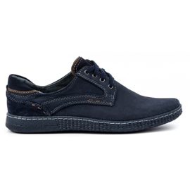 KOMODO Neformální pánské boty 848 navy blue modrý