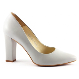 Clasicco Lodičky pro ženy na sloupku 1089 světle šedá Clasicco Lodičky pro ženy na sloupku 1089 světle šedá