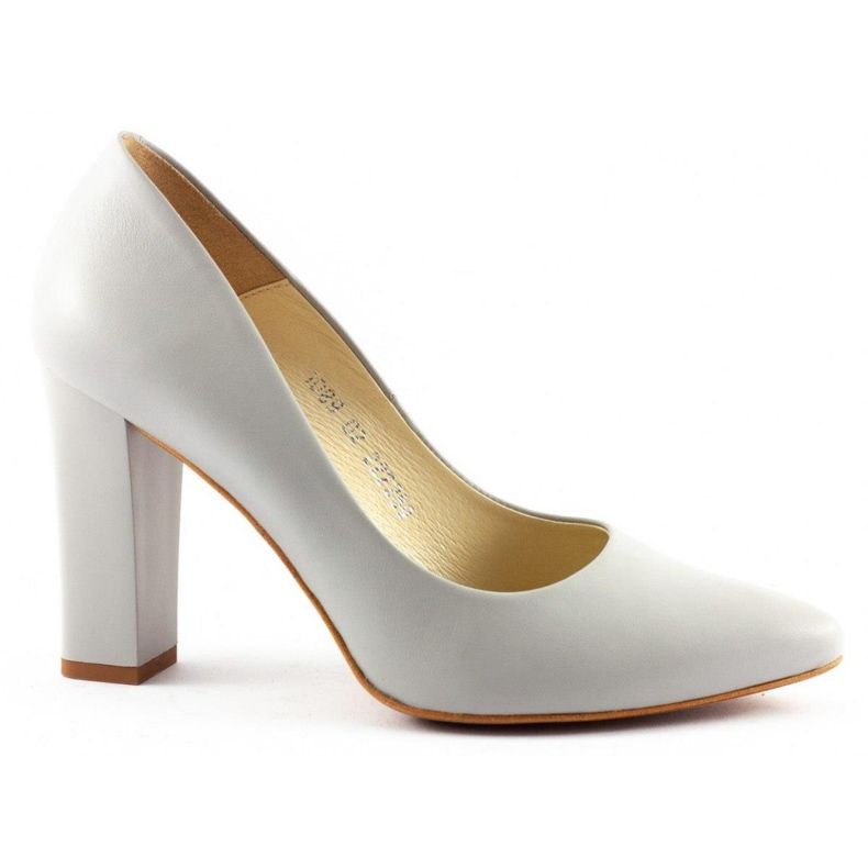 Clasicco Lodičky pro ženy na sloupku 1089 světle šedá