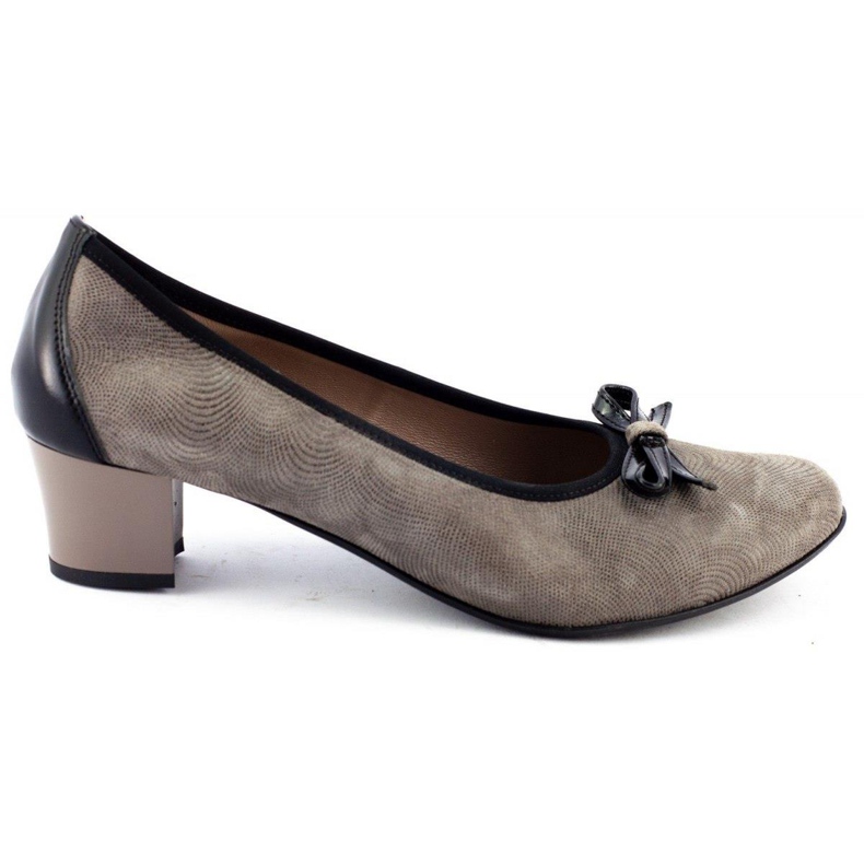 Maxoni Lodičky pro ženy na sloupku 1634 hnědé hnědý