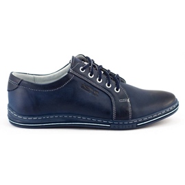 Polbut Pánské boty 320 navy blue modrý