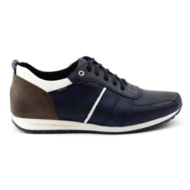Polbut Pánské boty C21 navy blue námořnická modř