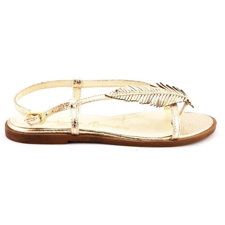 Dámské sandály 621 zlatých