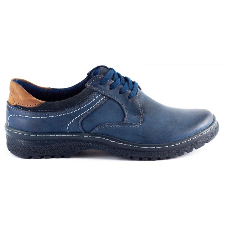 KOMODO Pánské zimní boty 835F tmavě modré námořnická modrá