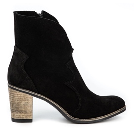 Olivier Vysoké podpatky Black Lucy černý