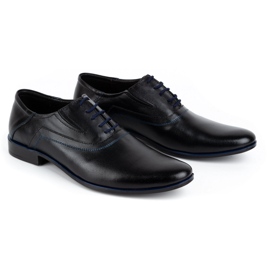 Lukas Pánská společenská obuv 243T9 černá černý