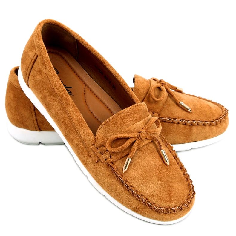 BM Dámské mokasíny Camel RQ-2 Camel hnědý