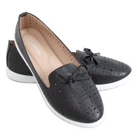 Black openwork lords DY-05 Black černá