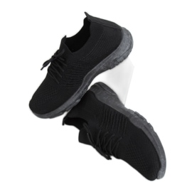 Černé sportovní ponožky C9239 Negro černý