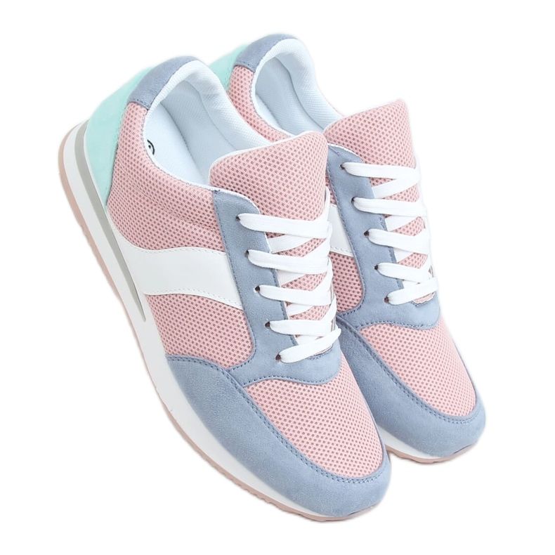 Vícebarevná sportovní obuv SC26 Blue růžový vícebarevný