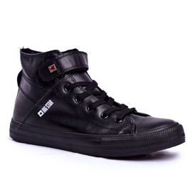 Pánské vysoké tenisky Big Star Black Y174020 černý
