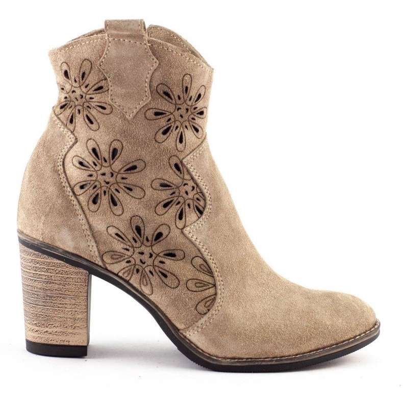 Olivier Prolamované vysoké podpatky Lena světle béžová béžový Olivier Prolamované vysoké podpatky Lena světle béžová béžový