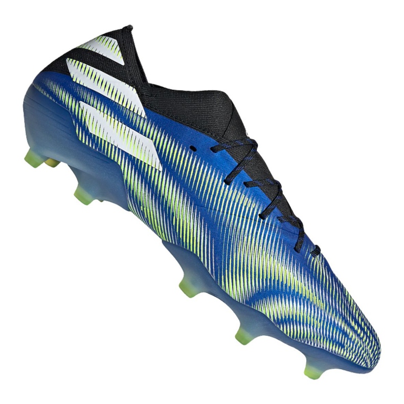Kopačky Adidas Nemeziz.1 Fg M FW7423 vícebarevný modrý