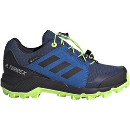 Dětská obuv Adidas Terrex Gtx K EF2231 tmavě modrá a modrá námořnická modř