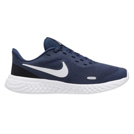 Běžecké boty Nike Revolution 5 tmavě modré BQ5671 402 námořnická modrá