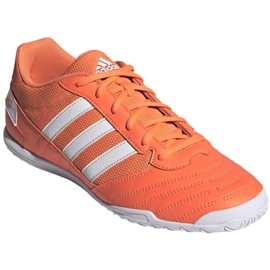 Sálová obuv adidas Super Sala In M G55909 vícebarevný pomerančový