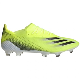Kopačky Adidas X Ghosted.1 Fg M FW6898 zelená, žlutá, neonová zelený
