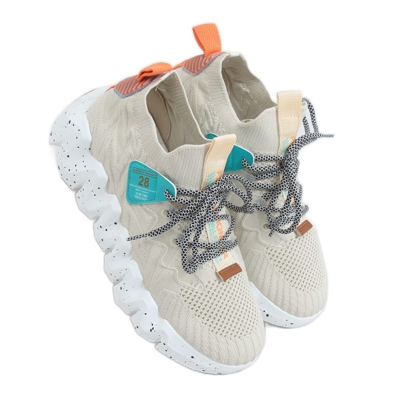 Sportovní podešev béžová NB387 Béžová béžový