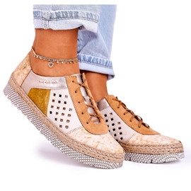 Dámské kožené boty Maciejka Yellow 03339-44 vícebarevný Dámské kožené boty Maciejka Yellow 03339-44 vícebarevný