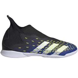 Kopačky Adidas Predator Freak.3 Ll In Junior, černé a tmavě modré FY0994 černý černý