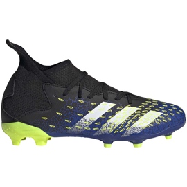 Kopačky adidas Predator Freak.3 Fg Junior námořnická zelená FY0613 černý černý