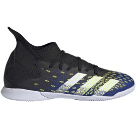 Kopačky Adidas Predator Freak.3 In Junior, černé a tmavě modré FY0614 černý černý