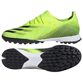 Kopačky Adidas X Ghosted.3 Tf M FW6944 vícebarevný zelený