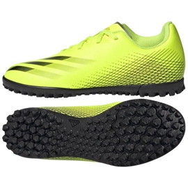 Kopačky Adidas X Ghosted.4 Tf Jr FW6920 vícebarevný žluť