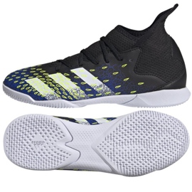Kopačky Adidas Predator Freak.3 In Jr FY0614 vícebarevný černý