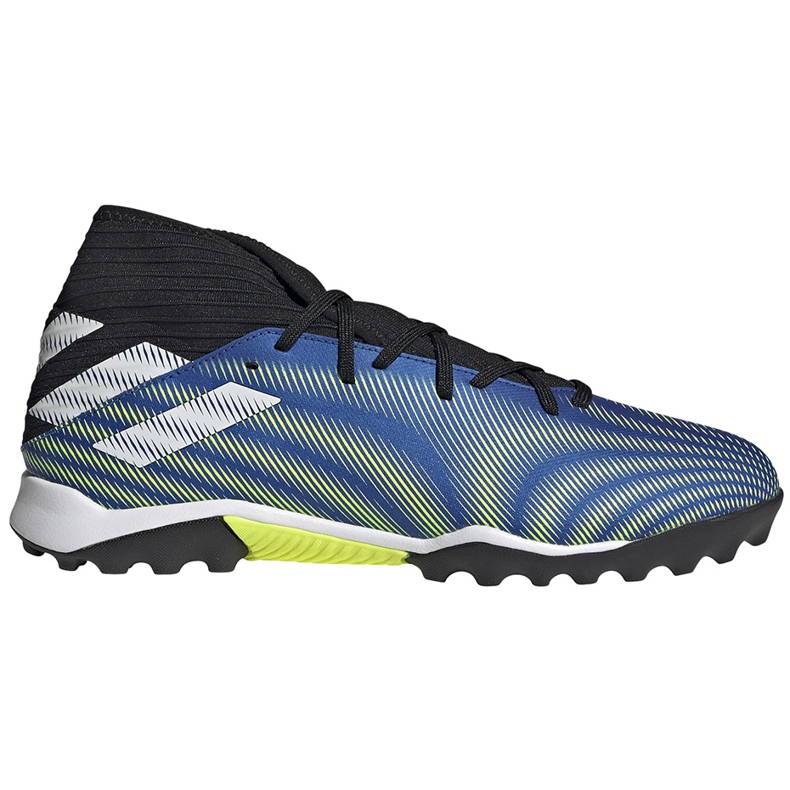 Kopačky Adidas Nemeziz.3 Tf modro-zeleno-černé FW7407 modrý Kopačky Adidas Nemeziz.3 Tf modro-zeleno-černé FW7407 modrý