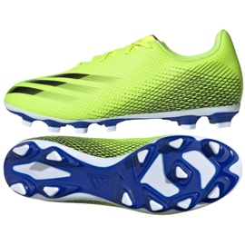 Kopačky Adidas X Ghosted.4 FxG M FW6953 vícebarevný zelený