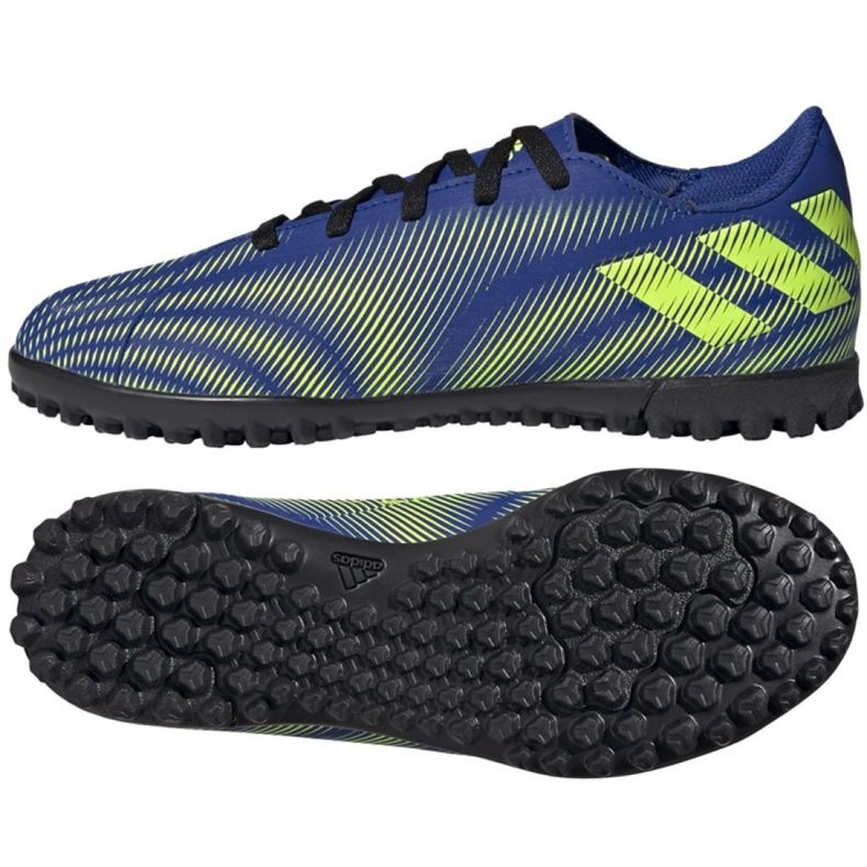 Kopačky Adidas Nemeziz.4 Tf Jr FY0824 vícebarevný modrý