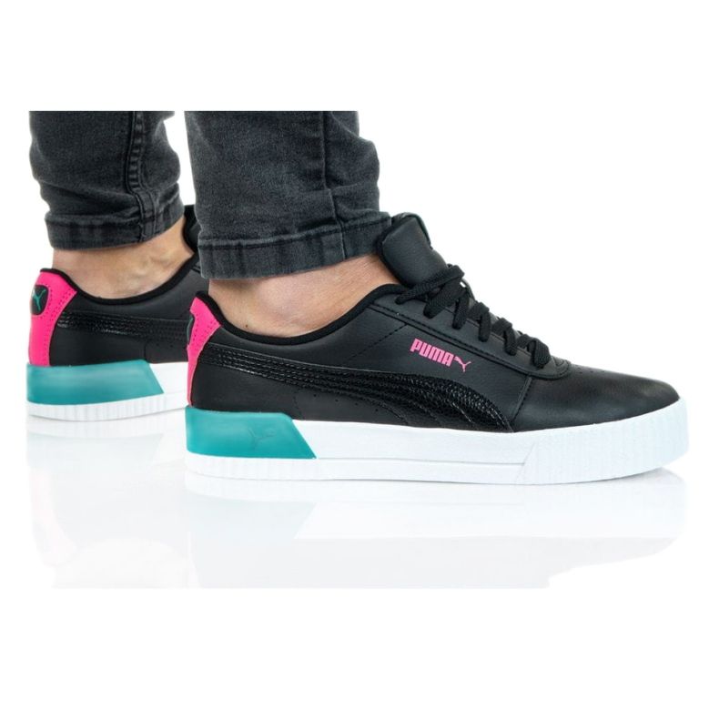 Puma Carina Vivid Jr 374695 02 černá námořnická modrá