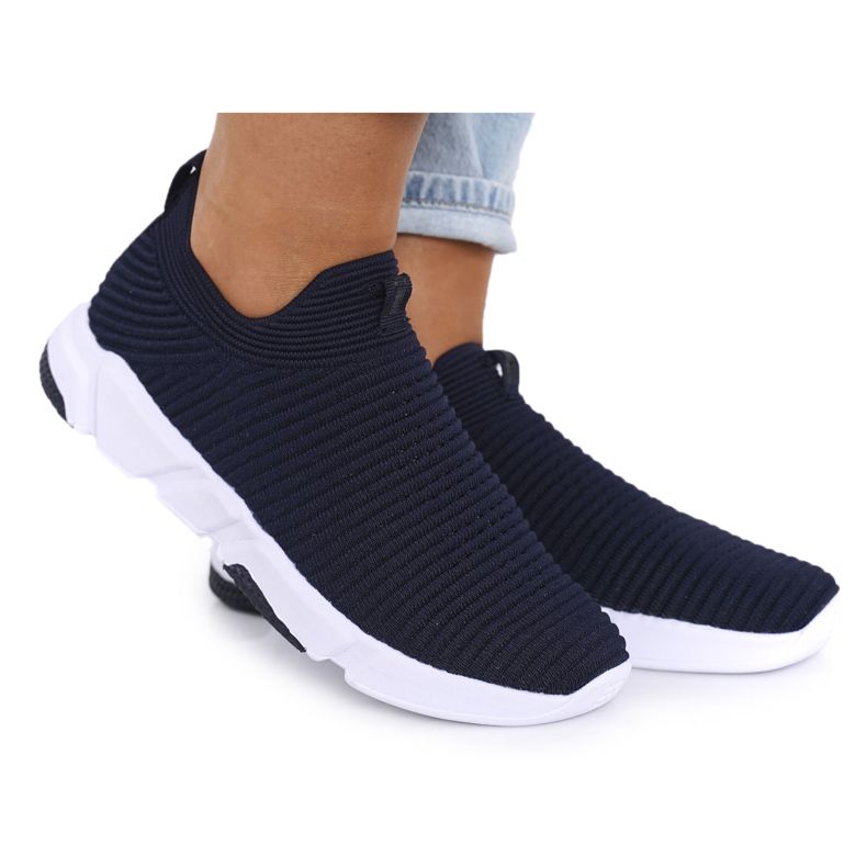 Dámské sportovní boty Nazouvací Big Star DD274464 Navy Blue modrý