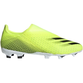 Kopačky Adidas X Ghosted.3 Ll Fg žluto-černé FW6969 žlutá žlutá