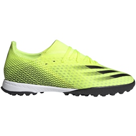 Kopačky Adidas X Ghosted.3 Tf žluto-černé FW6944 žluť žluť