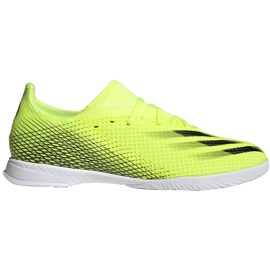 Adidas X Ghosted.3 Ve žluto-černo-bílé kopačce FW6937 žluť žluť