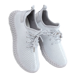 Šedá sportovní obuv NB392P Šedé ponožky Šedá sportovní obuv NB392P Šedé ponožky