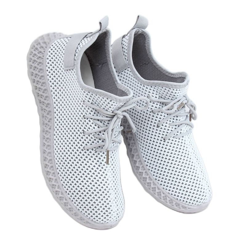 Šedá sportovní obuv NB392P Šedé ponožky