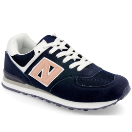 Dámská sportovní obuv Tenisky Navy Last Minute bílý námořnická modř růžový