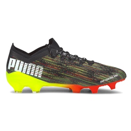 Kopačky Puma Ultra 1.2 Fg Ag černo-zeleno-červené 106299 02