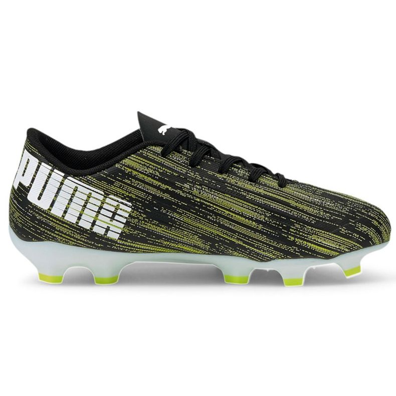 Kopačky Puma Ultra 4.2 Fg Ag Junior černo-zelené 106364 04 černá / zelená černá