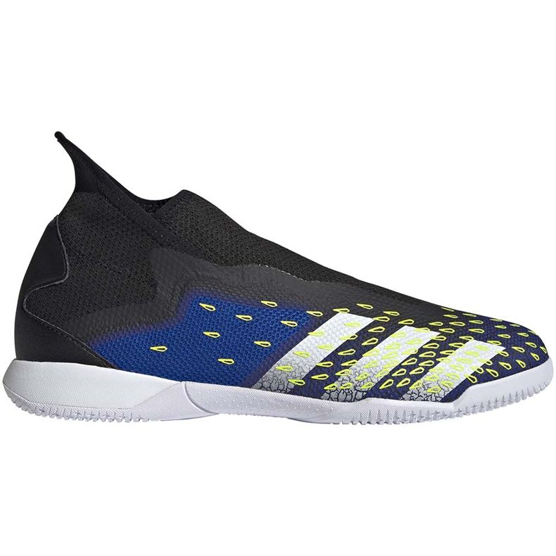 Kopačky Adidas Predator Freak.3 Ll In, černé a tmavě modré FY0970 černá černá