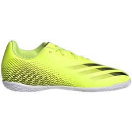 Adidas X Ghosted.4 In Junior kopačky žluto-černo-bílé FW6923 žluť žluť
