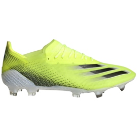 Kopačky Adidas X Ghosted.1 Fg žluto-černé FW6898 žlutá, černá žluť