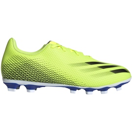 Kopačky Adidas X Ghosted.4 FxG žluto-černé FW6953 žlutá, černá žluť